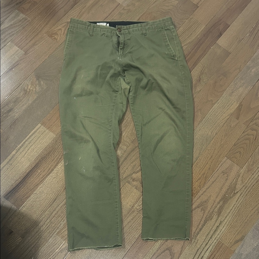 Volcom distressed skateboarding pants size 34